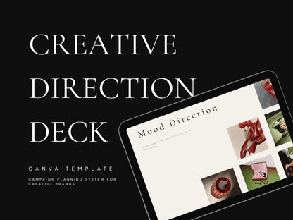 Creative Direction Deck Canva Template