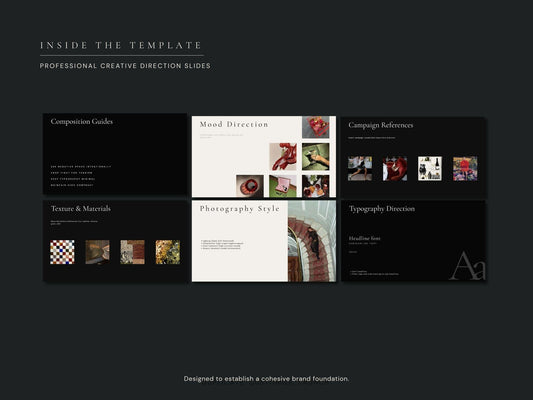 Creative Direction Deck Canva Template
